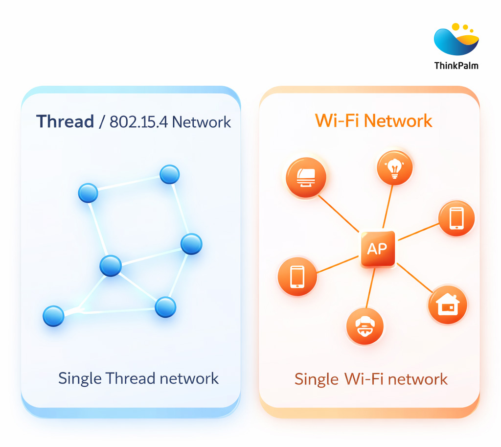 Single network topology