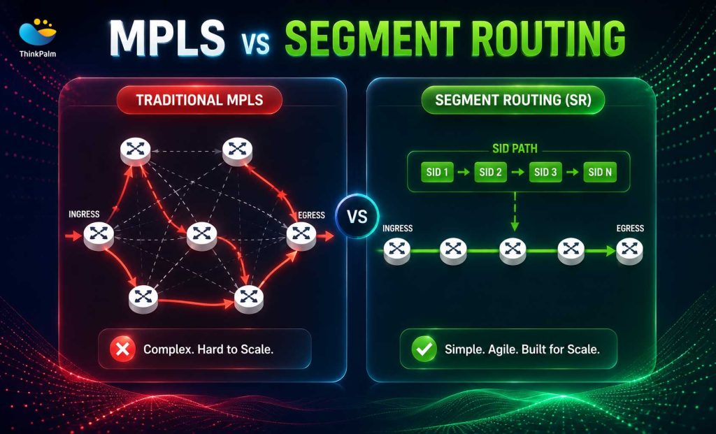 MPLS vs Segment Routing