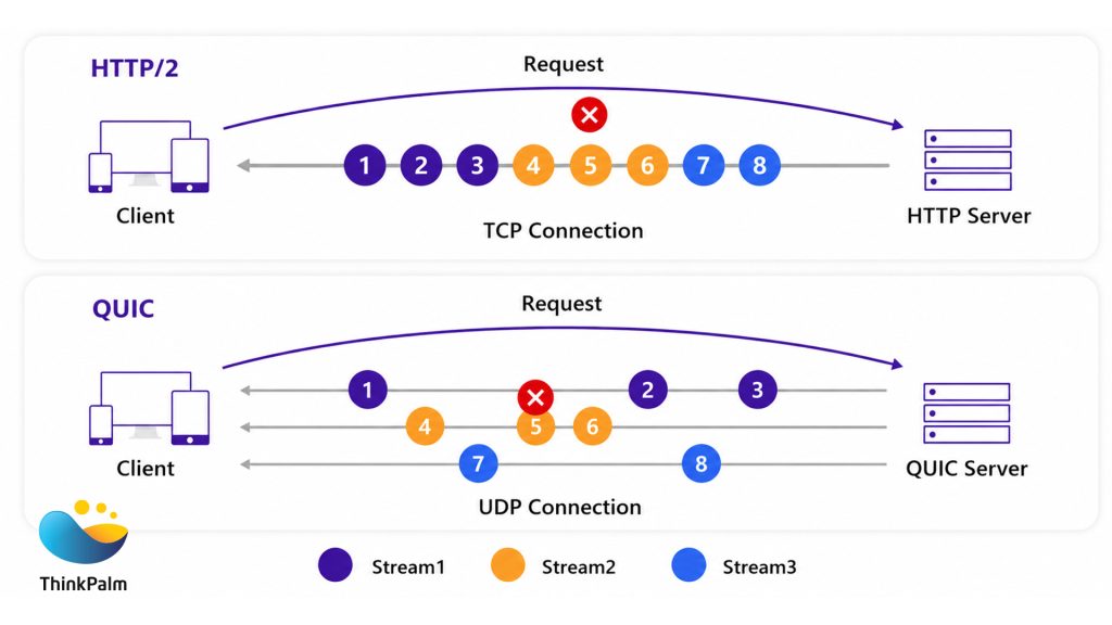 TCP vs UDP Connection
