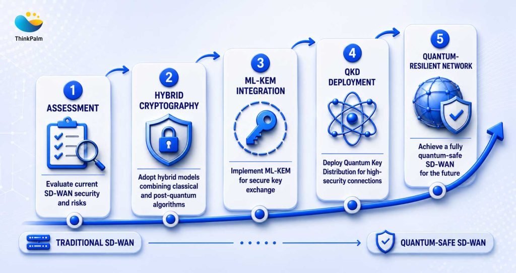 Quantum-safe SD-WAN roadmap