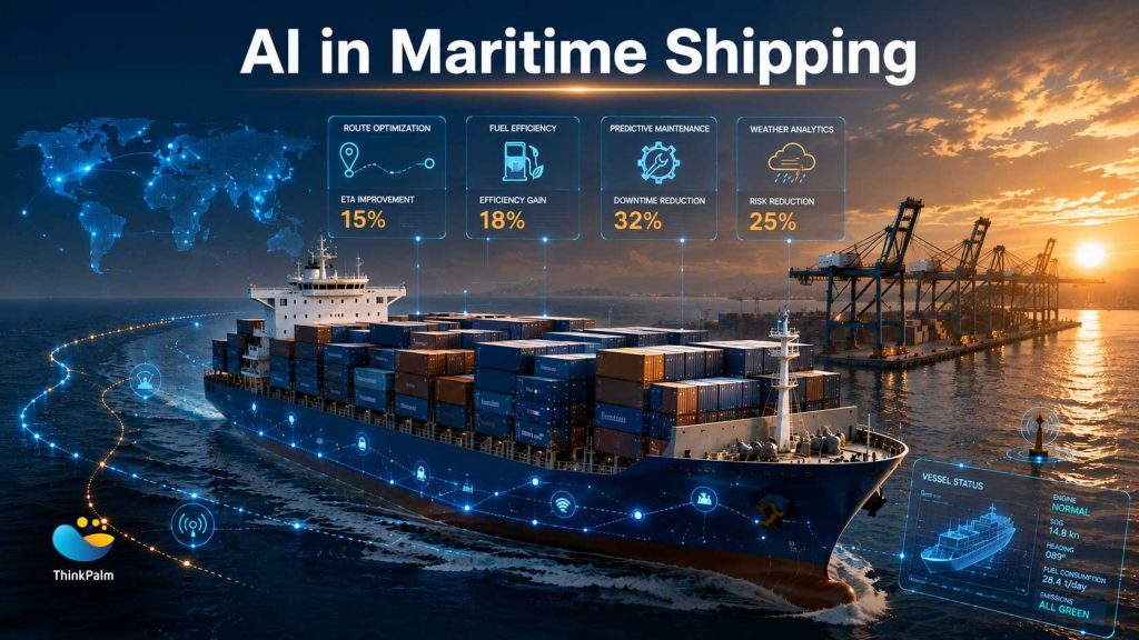 AI in Maritime Shipping: Top Use Cases and ROI in 2026