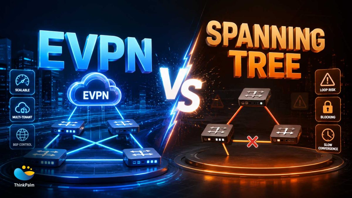 EVPN vs Spanning Tree