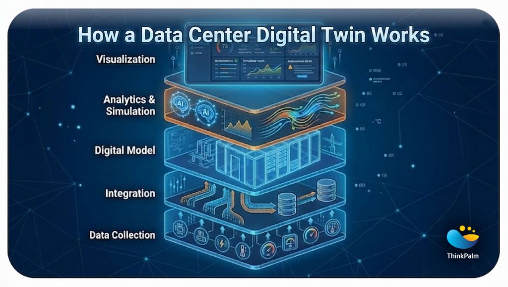 How a data center digital twin works