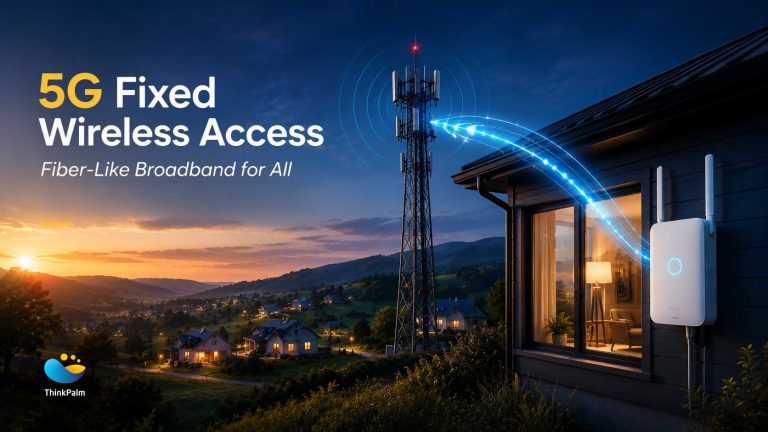 Bridging the Digital Divide with 5G Fixed Wireless Access: Fiber-Like Broadband for Remote Homes and Businesses