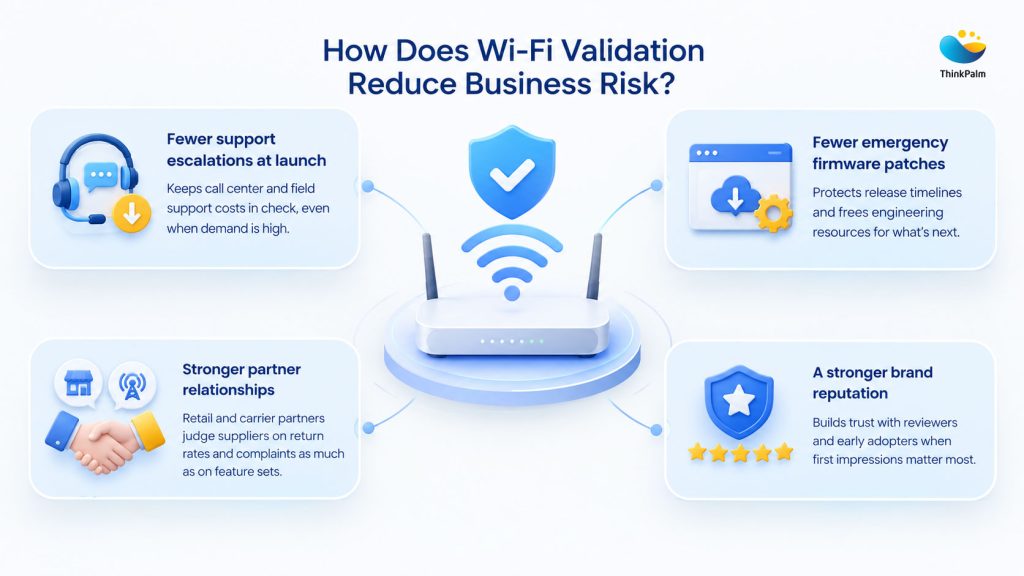 Wi-Fi validation testing for OEMs