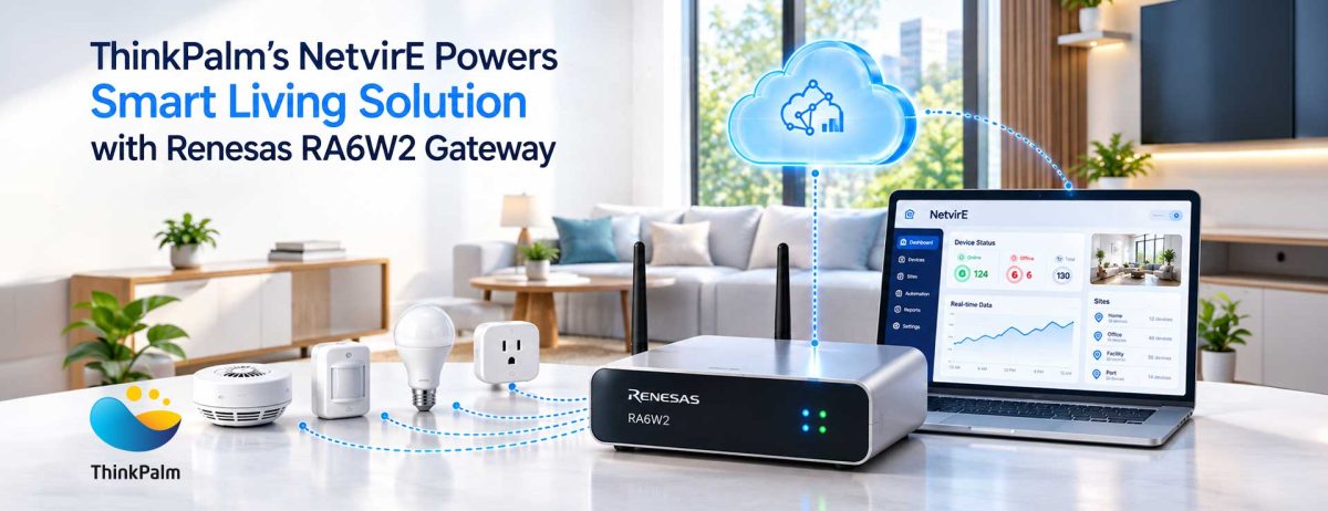 NetvirE and Renesas RA6W2 Gateway