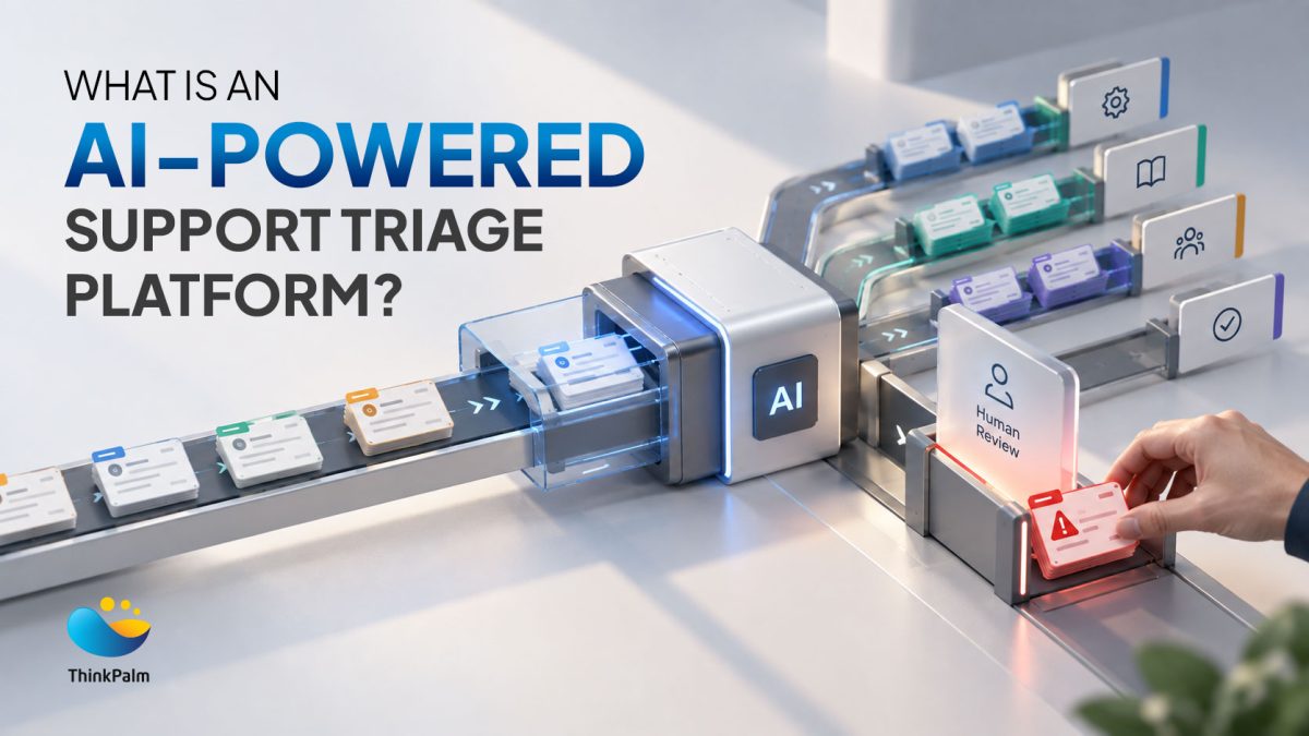 AI-powered support triage platform