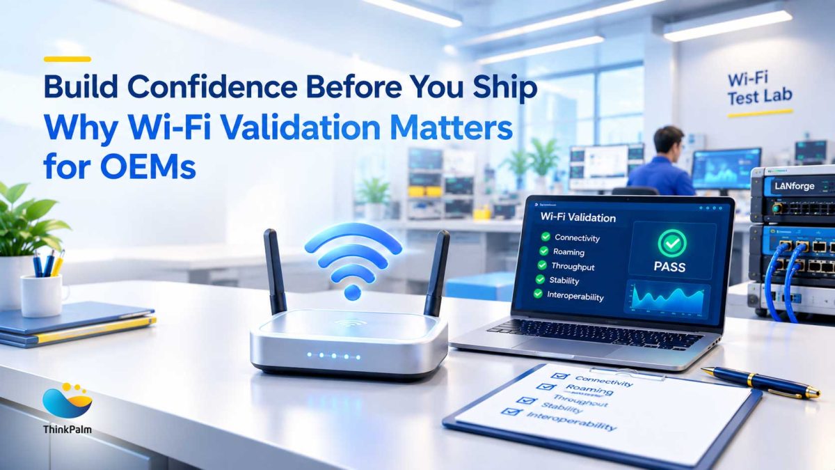 Wi-Fi validation testing for OEMs