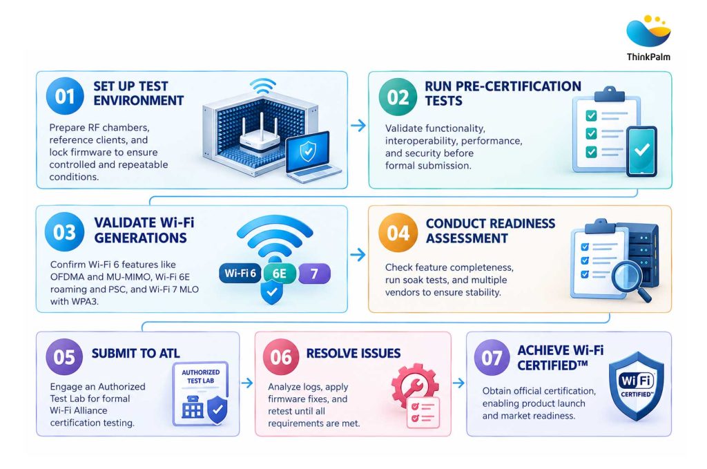Wi-Fi Certification Workflow