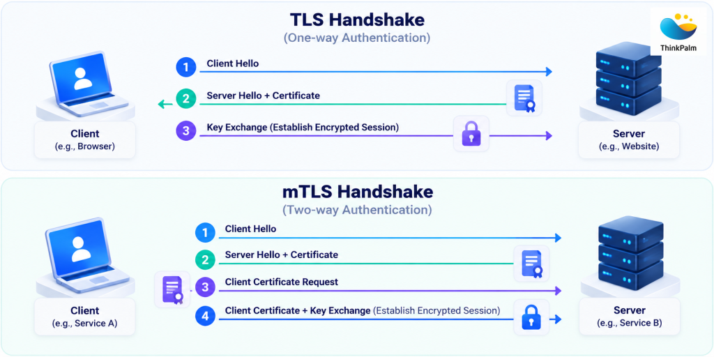 TLS and mTLS Handshake